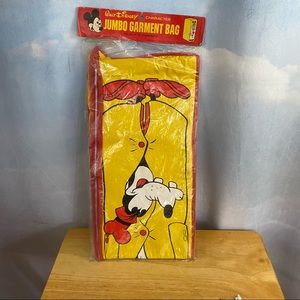 Vintage Disney Mickey Goofy Garment Bag